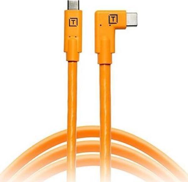 Tether Tools CUC15RT-ORG 4.6m USB Kablosu (USB-C - USB-C) - Image 1
