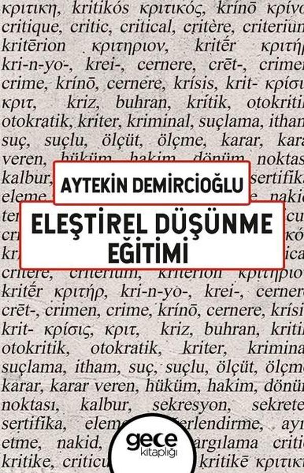 Eleştirel Düşünme Eğitimi - Gece Kitaplığı - Image 1