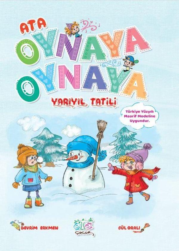 Ata Oynaya Oynaya Yarıyıl Tatili 3-4 Yaş - Ata Yayıncılık - Image 1