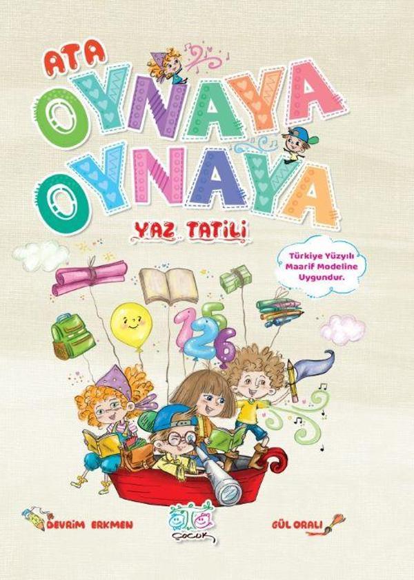 Ata Oynaya Oynaya Yaz Tatili 3-4 Yaş - Ata Yayıncılık - Image 1