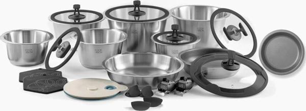 Cookvısıon 1058set24 24 Parça Tencere Seti  - Image 1