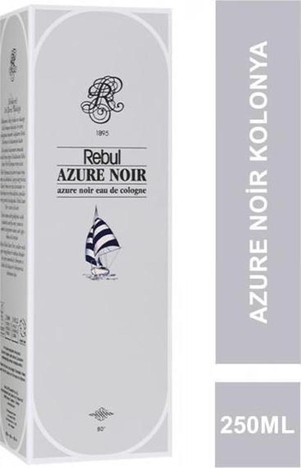 Rebul Azure Noir EDC 250 ml Cam Şişe - Image 1