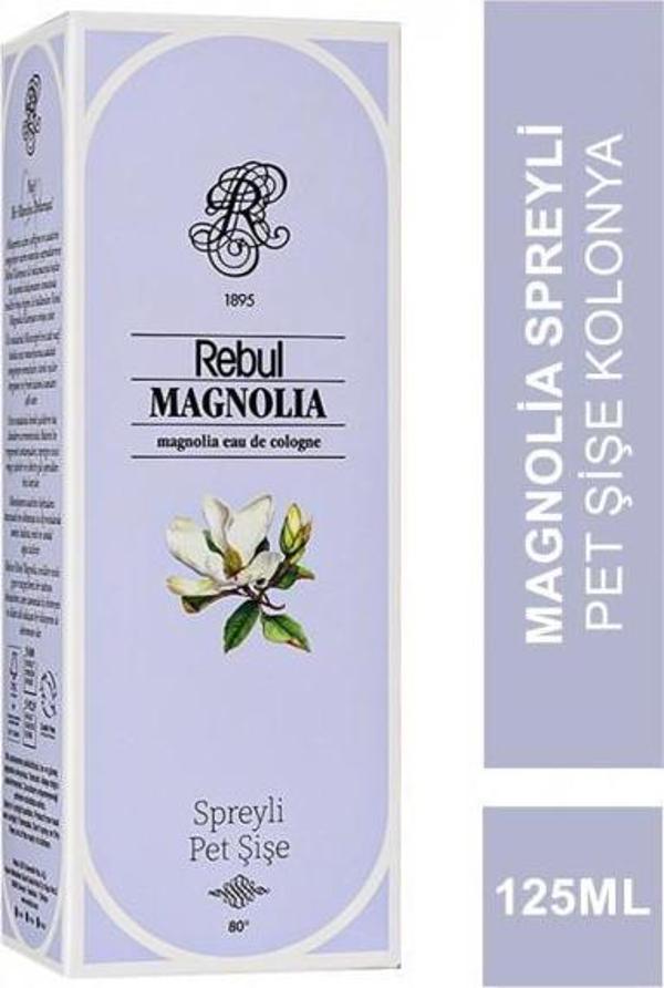 Rebul Magnolia EDC 125 ml Spreyli Pet Şişe  - Image 1