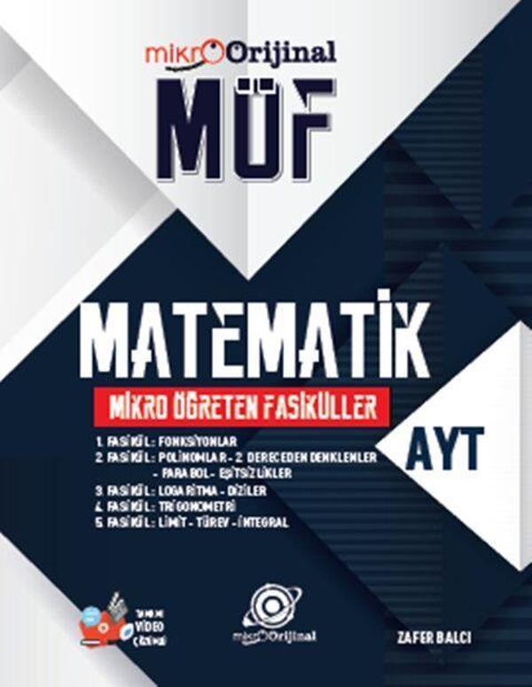 Orijinal Mikro AYT Matematik MÖF Mikro Öğreten Fasiküller - Orijinal Yayınları - Image 1