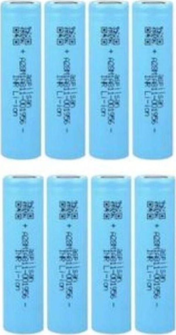 Aspilsan INR18650A28 3.7V 2900mAh 25A Discharge Şarjlı Li-ion Pil - 8 Adet set - Image 1