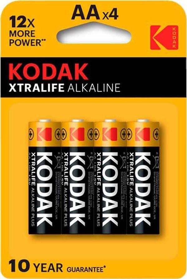 Edu Kırtasiyem Kodak 4 Adet Alkalin Kalın Pil - Image 1