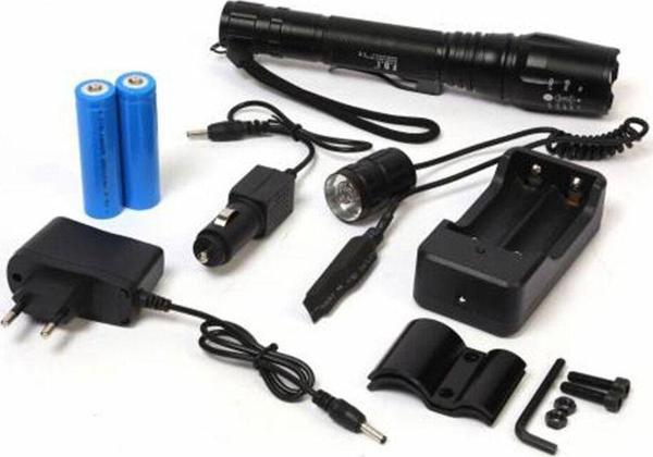 Fbi F.B.I F-9010 20W LED Su Geçirmez Taktik Aparatlı Şarjlı - Image 1