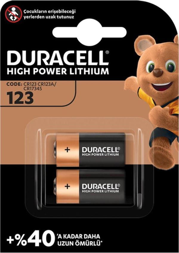 LAMFER Duracell Ultra Lityum Cr123a 2li (4178) - Image 1
