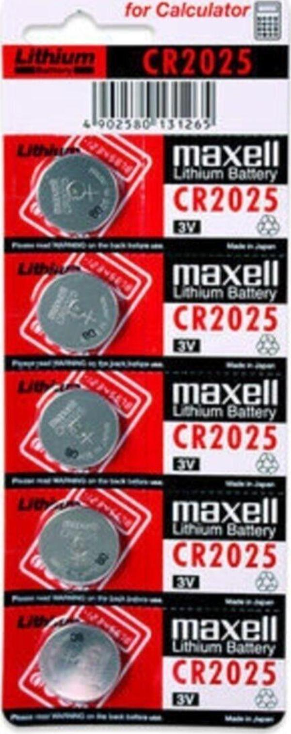 Lodose Cr2025 3v Lityum Pil 5'li Paket Cr 2025 - Image 1