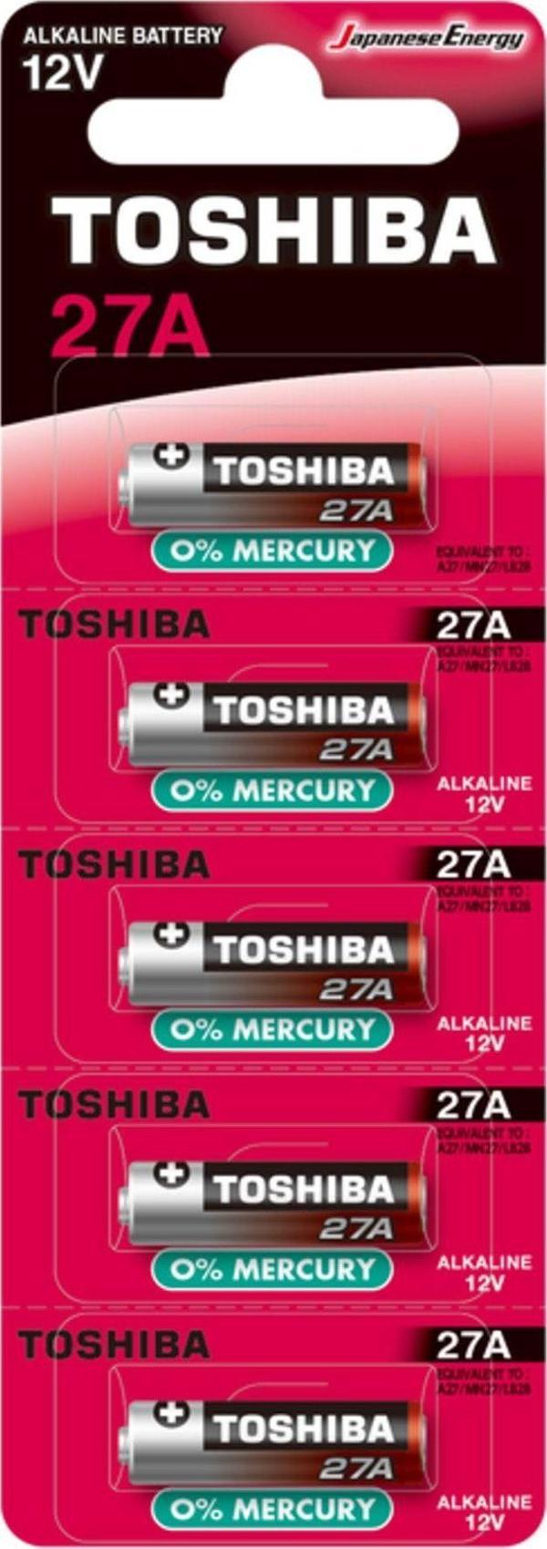 NCK Toshiba 27A Bp Alkalin Pil 5'li (4178) - Image 1