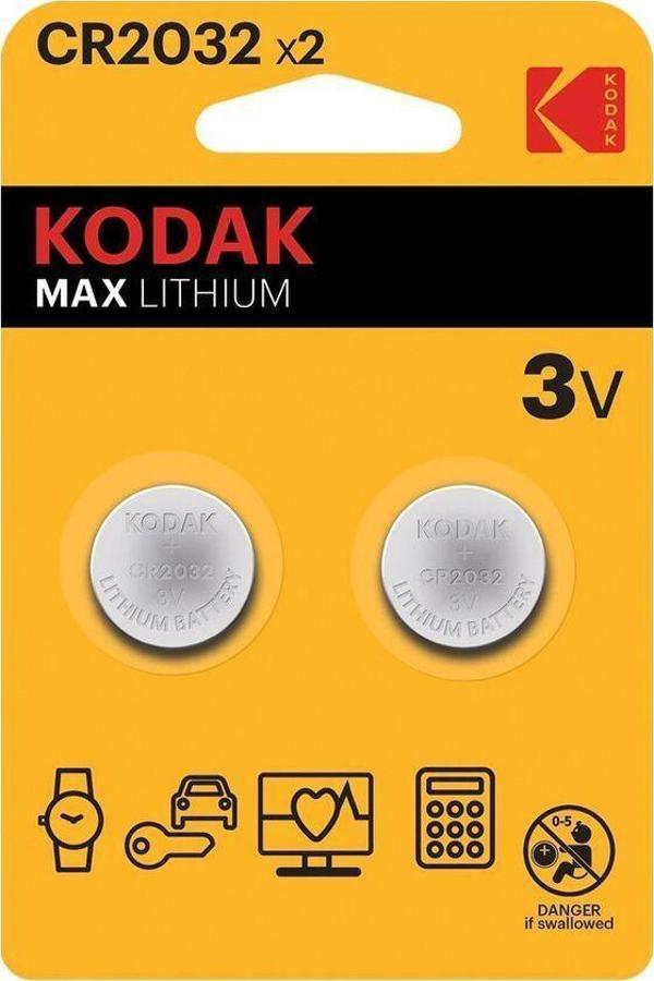 PratikAVM Kodak Cr2032 Lityum Para Pil 2li - Image 1