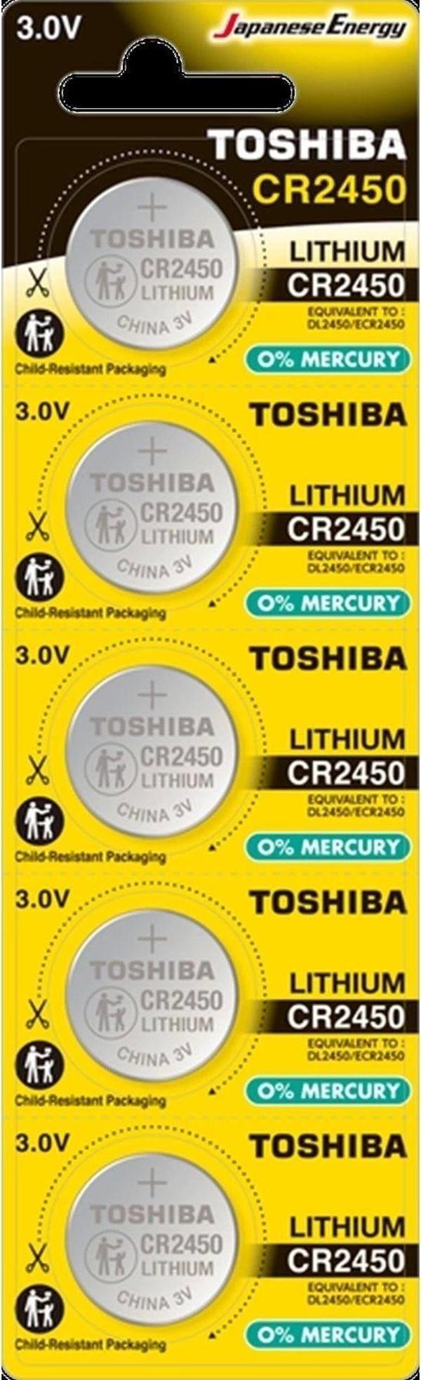 Toshiba Toshıba Cr 2450 Lıthıum 5li Pil (4462) - Image 1