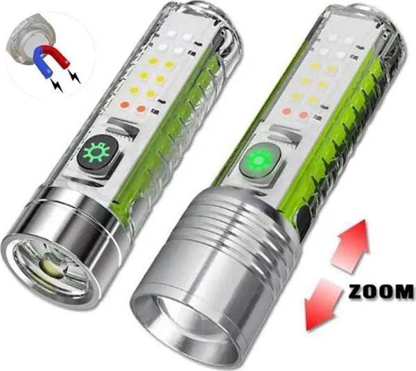 Watton 2023 Seri 8 Mod Şarjlı Yeni Nesil El Feneri Watton Wt-609 - Image 1
