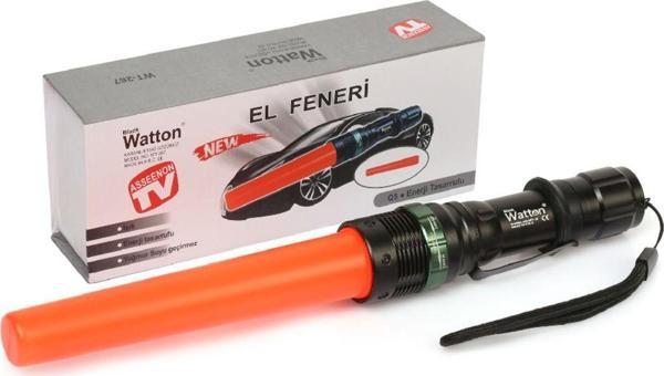 Watton Çınarcık Tog Q5 LED Güçlü Pilli EL Feneri Wt-267 - Image 1