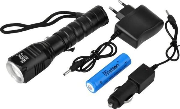 Watton Çınarcık Tog Şarjlı Pilli Zoomlu EL Feneri Wt-087 - Image 1