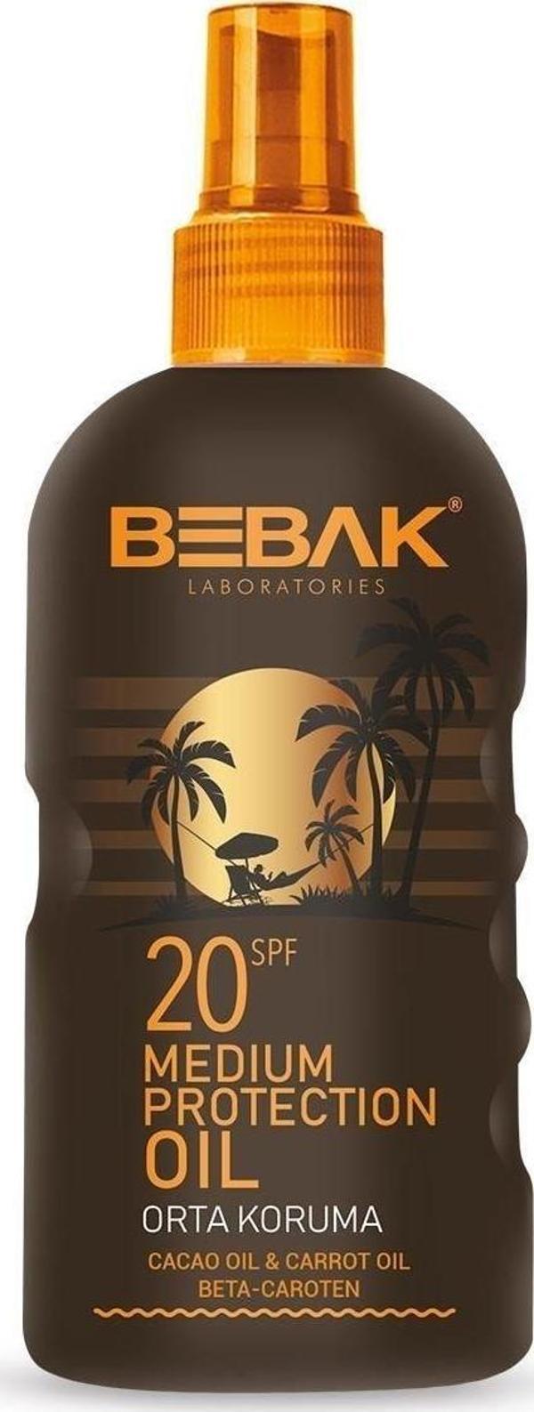 Bebak Bronzlaştırıcı Yağ 20 Spf 150 Ml - Image 1