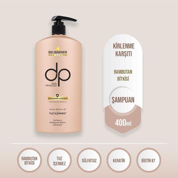 dp Daily Perfection Bio Barrier Kirlenme Karşıtı Şampuan 400 ml - Image 1