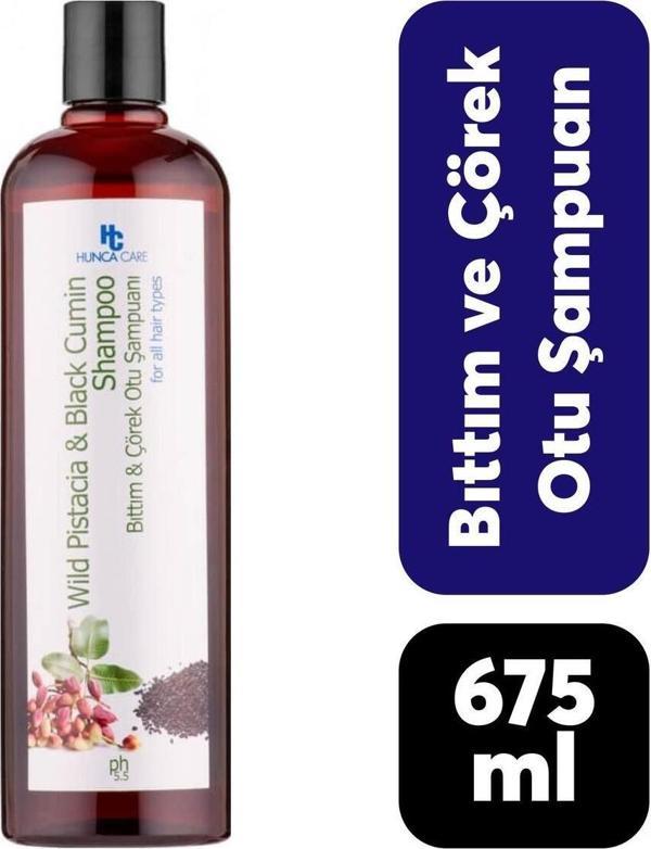 Hunca Care Şampuan 675 ml Bıttım ve Çörek Otu - Image 1