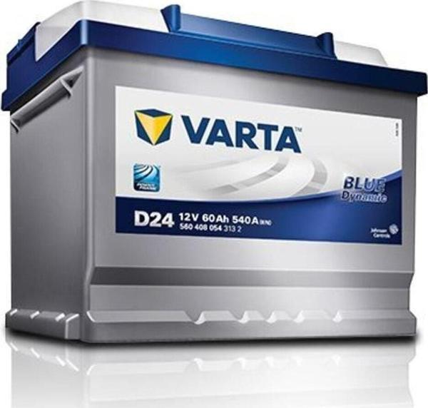 Varta Akü 12v 60 Ah Amper D24 540a 2022 Üretim - Eski Akü İadesiz - Image 1