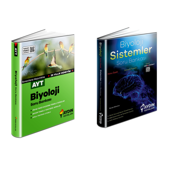 Aydın Yayınları  Ayt Biyoloji & Sistemler  Soru Bankaları - Aydın Yayınları - Image 1