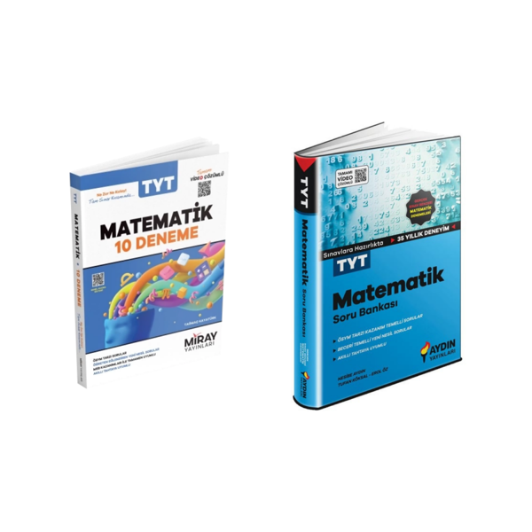 Aydın Yayınları  Tyt  Matematik Soru Bankası   & Tyt Matematik Denemesi - Aydın Yayınları - Image 1