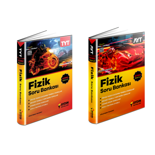 Aydın Yayınları Ayt & Tyt Fizik Soru Bankaları - Aydın Yayınları - Image 1