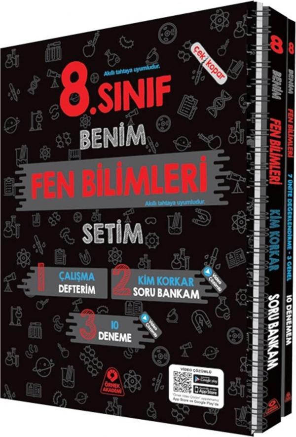 Örnek Akademi Yayınları 8. Sınıf Benim Fen Bilimleri Setim - Örnek Akademi Yayınları - Image 1