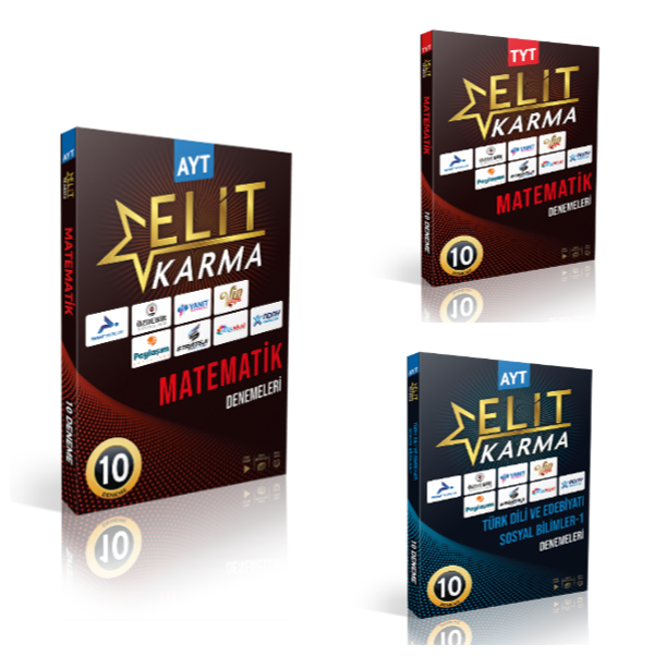 Elit Karma Ayt Matematik- Edebiyat Ve Sosyal 1 - Tyt Matematik Deneme Seti - Paraf Yayınları - Image 1