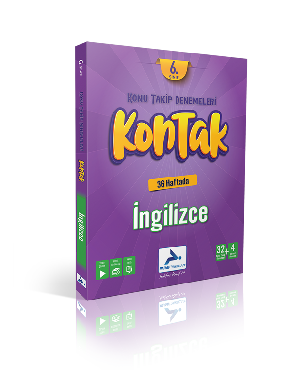 Paraf 6.sınıf Kontak İngilizce Denemeleri - Paraf Yayınları - Image 1