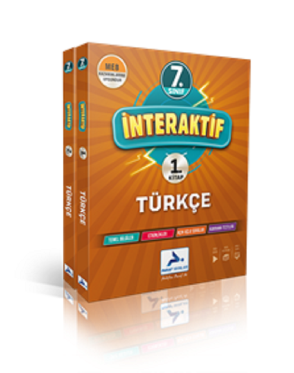 Paraf 7. Sınıf İnteraktif Türkçe Soru Kütüphanesi - Paraf Yayınları - Image 1