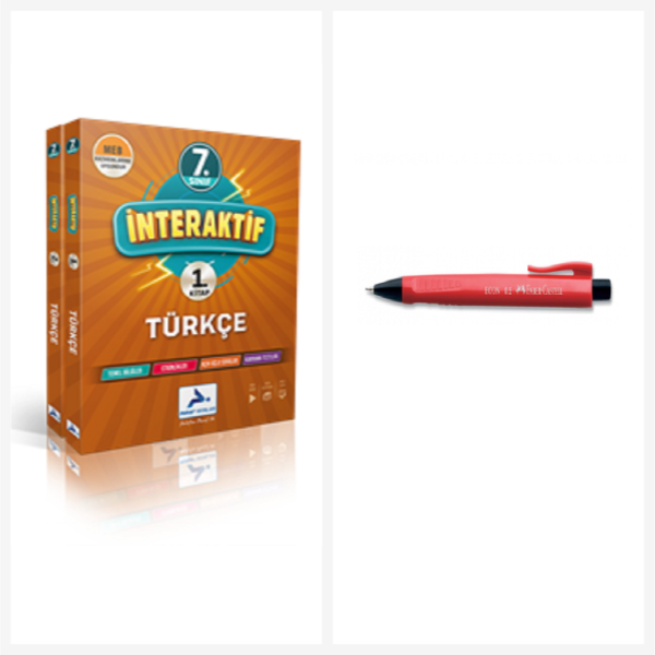 Paraf 7. Sınıf İnteraktif Türkçe Soru Kütüphanesi & Faber Castel Econ 0,7 Mm  1 Adet - Paraf Yayınları - Image 1