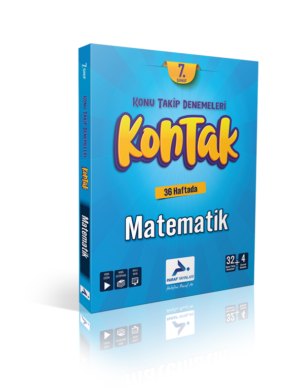 Paraf 7.sınıf Kontak Matematik Denemeleri - Paraf Yayınları - Image 1