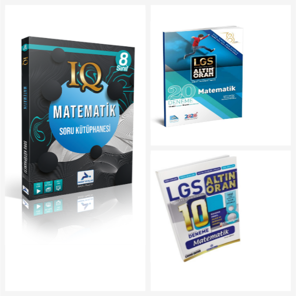 Paraf 8.sınıf Iq Matematik Soru Kütüphanesi & Lgs Denemeleri - Paraf Yayınları - Image 1