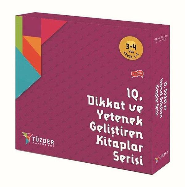 3-4 Yaş Seti-6 Kitap Takım - Tüzder Yayınları - Image 1