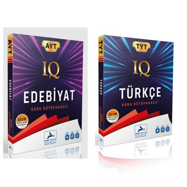 Paraf Ayt Iq Edebiyat & Tyt Iq Türkçe Soru Kütüphanesi - Paraf Yayınları - Image 1