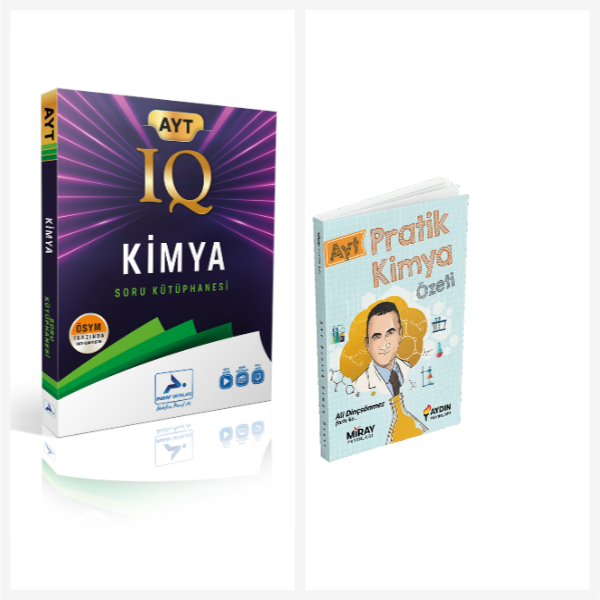 Paraf Ayt Iq Kimya Soru Kütüphanesi & Miray Yayınları Ayt Pratik Kimya Özeti Cep Kitabı - Paraf Yayınları - Image 1