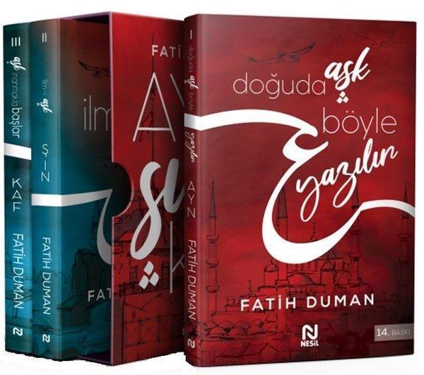 Ayn Şın Kaf Aşk Serisi Seti-3 Kitap Takım - Nesil Yayınları - Image 1