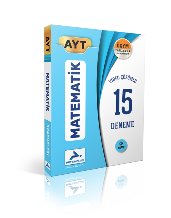 Paraf Ayt Tamamı Çözümlü 15 Matematik Denemesi - Paraf Yayınları - Image 1