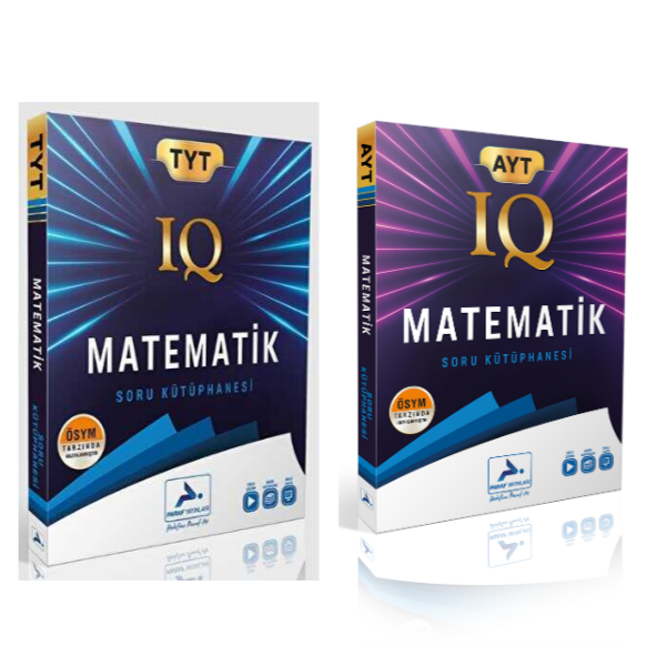 Paraf Tyt -ayt Iq Matematik Soru Kütüphanesi - Paraf Yayınları - Image 1