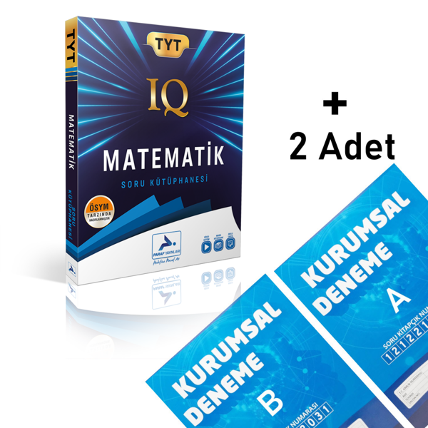 Paraf Tyt Iq Matematik Soru Kütüphanesi - Paraf Yayınları - Image 1