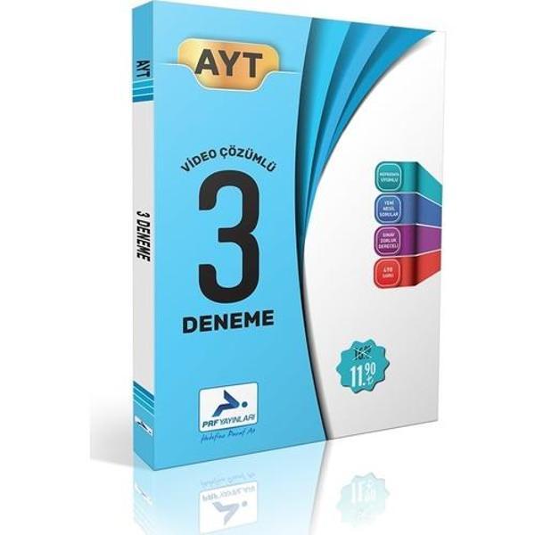 Paraf Yayınları Ayt 3 Fasikül Deneme - Paraf Yayınları - Image 1
