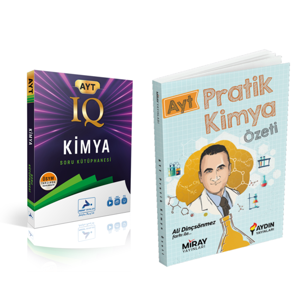 Paraf Yayınları Iq Ayt Kimya Soru Kütüphanesi & Ayt Pratik Kimya Cep   Özeti - Paraf Yayınları - Image 1
