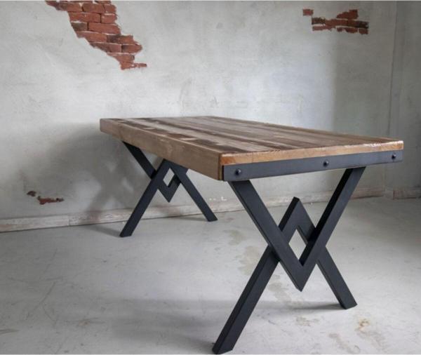  Masif Ağaç Mutfak Masası 85x250x76 Cm - Image 1