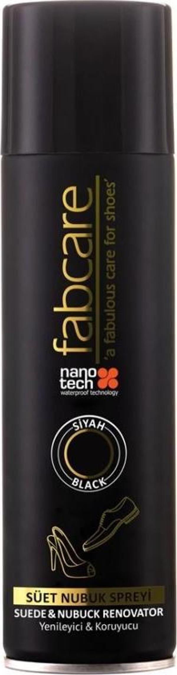 Fabcare SüetNubuk Sprey 250 ML Siyah - Image 1