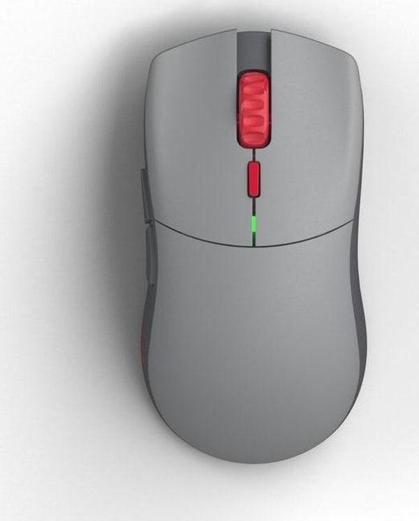 Glorious Forge Series One Pro Kablosuz Mouse Gri/kırmızı - Image 1