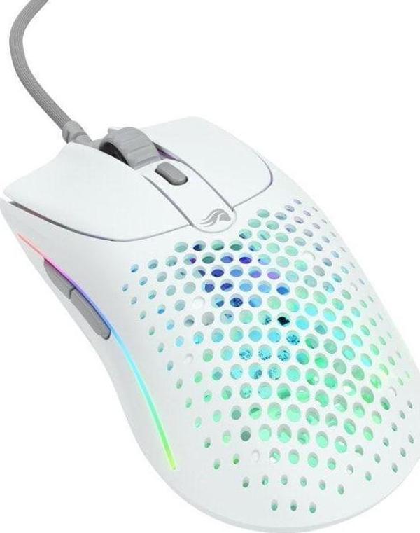 Glorious Model O 26.000 Dpı 6 Tuş Rgb Beyaz Kablolu Gaming Mouse - Image 1