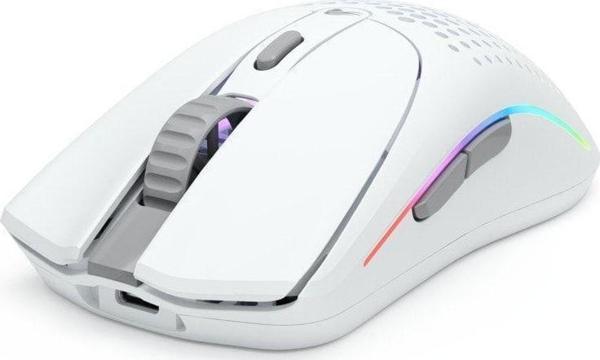 Glorious Model O 2 GLO-MS-OWV2-MW Beyaz RGB Optik Kablolu/Kablosuz Oyuncu Mouse - Image 1