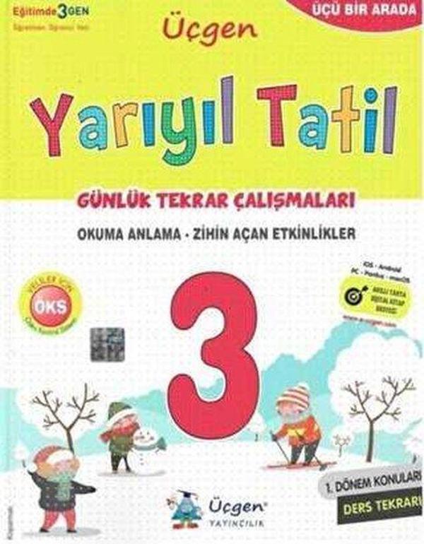 3. Sınıf Yarıyıl Tatil Günlük Tekrar Çalışmaları - Üçgen Yayıncılık - Image 1