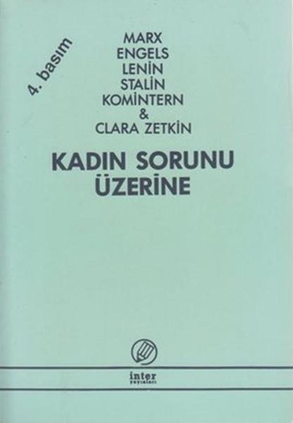 Kadın Sorunun Üzerine - Komintern - İnter Yayınevi - Image 1