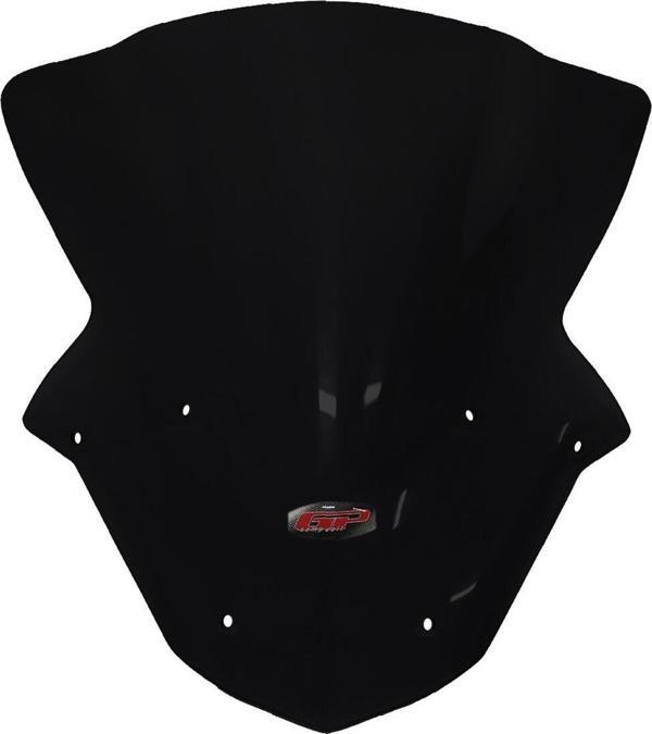 Gp Kompozit Kawasaki Zx-10R 2011-2015 Uyumlu Ön Cam Siyah 40 Cm - Image 1